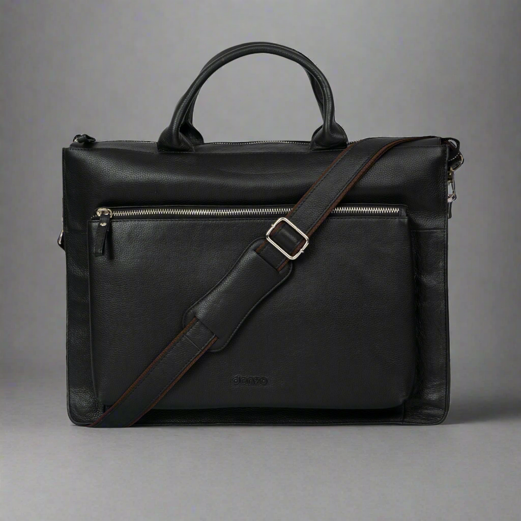 Aureus Luxe Leather Laptop Bag