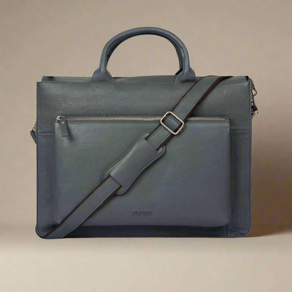 Aureus Luxe Leather Laptop Bag
