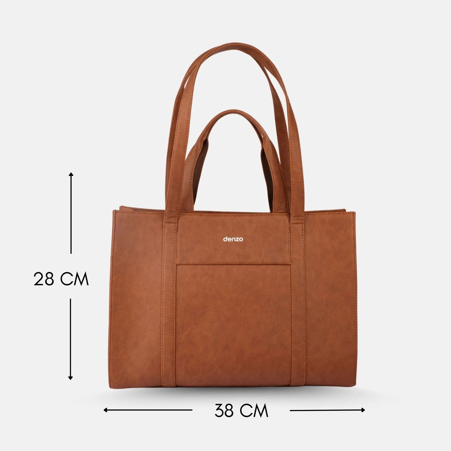 Lady Leader Tote Bag Tan Buy Best Vegan Tote Bag Online Denzo Denzo Fashion