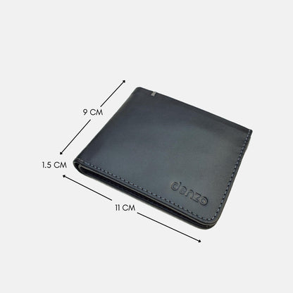 Raven Leather Wallet Black