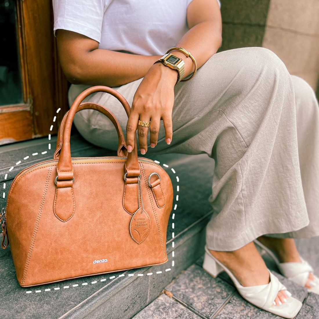 Sandstone Handbag Tan
